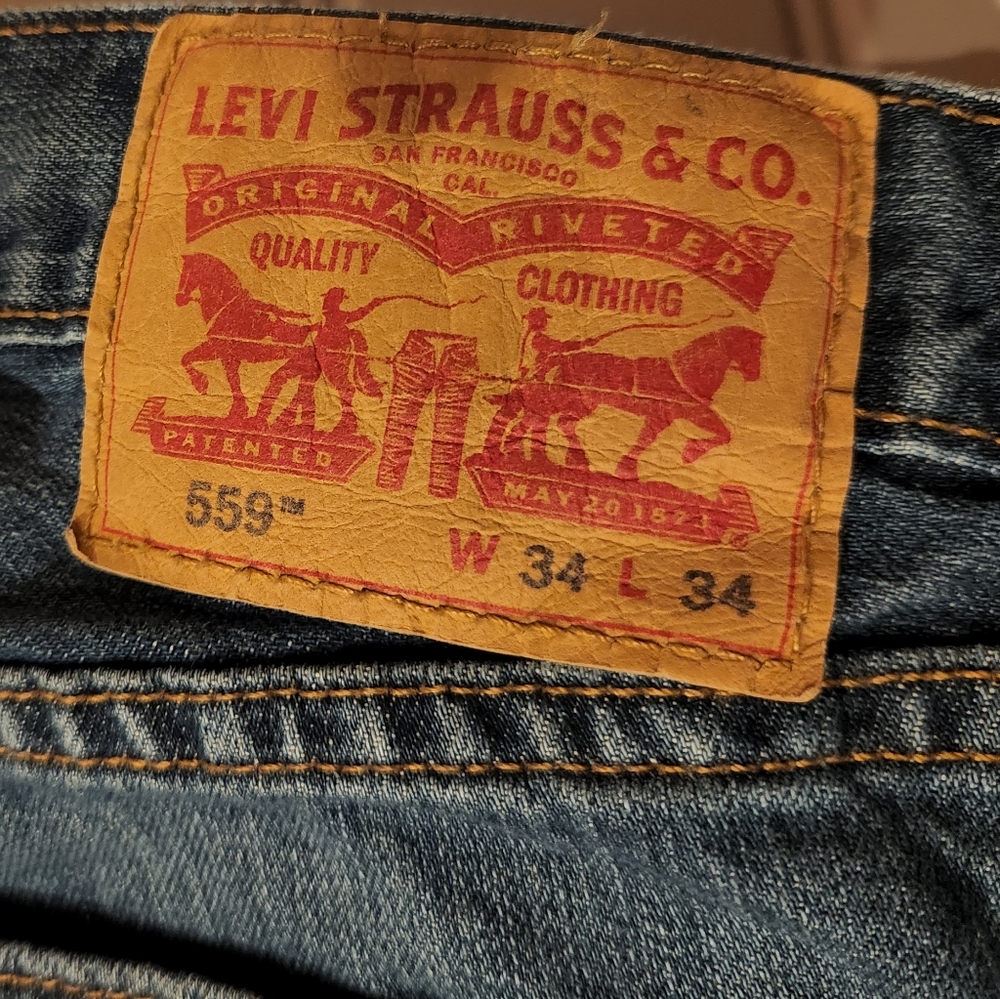 Levi's Men's 559 Jeans; 34W×34L
